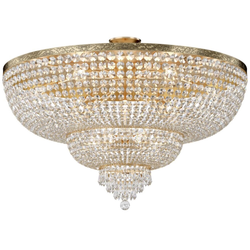 Maytoni DIA890-CL-18-G - Candelabro integrado PALACE 18xE27/60W/230V