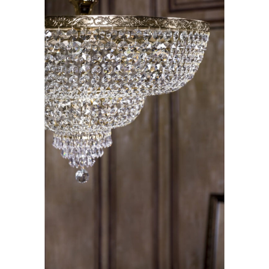 Maytoni DIA891-CL-14-G - Candelabro integrado PALACE 14xE27/60W/230V