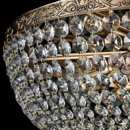 Maytoni DIA891-CL-14-G - Candelabro integrado PALACE 14xE27/60W/230V