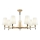 Maytoni H001CL-07BS - Candelabro suspenso ZARAGOZA 7xE14/40W/230V