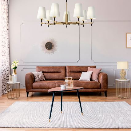 Maytoni H001CL-07BS - Candelabro suspenso ZARAGOZA 7xE14/40W/230V