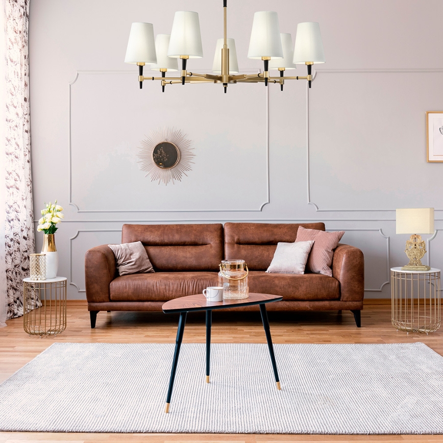 Maytoni H001CL-07BS - Candelabro suspenso ZARAGOZA 7xE14/40W/230V