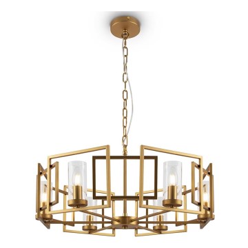 Maytoni H009PL-06G - Candelabro suspenso BOWI 6xE14/40W/230V