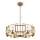 Maytoni H009PL-06G - Candelabro suspenso BOWI 6xE14/40W/230V