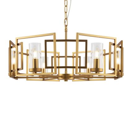 Maytoni H009PL-06G - Candelabro suspenso BOWI 6xE14/40W/230V