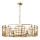 Maytoni H009PL-08G - Candelabro suspenso BOWI 8xE14/40W/230V