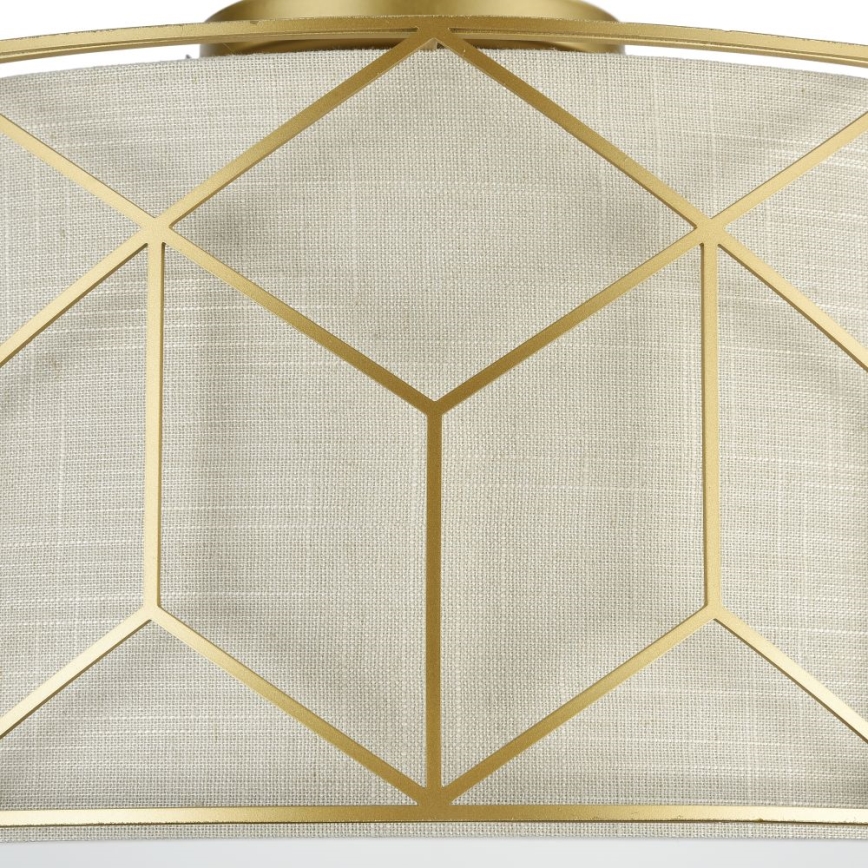 Maytoni H223-PL-03-G - Iluminação de teto MESSINA 3xE27/60W/230V