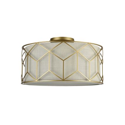 Maytoni H223-PL-03-G - Iluminação de teto MESSINA 3xE27/60W/230V