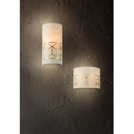 Maytoni H223-WL-01-G - Iluminação de parede MESSINA 1xE14/40W/230V