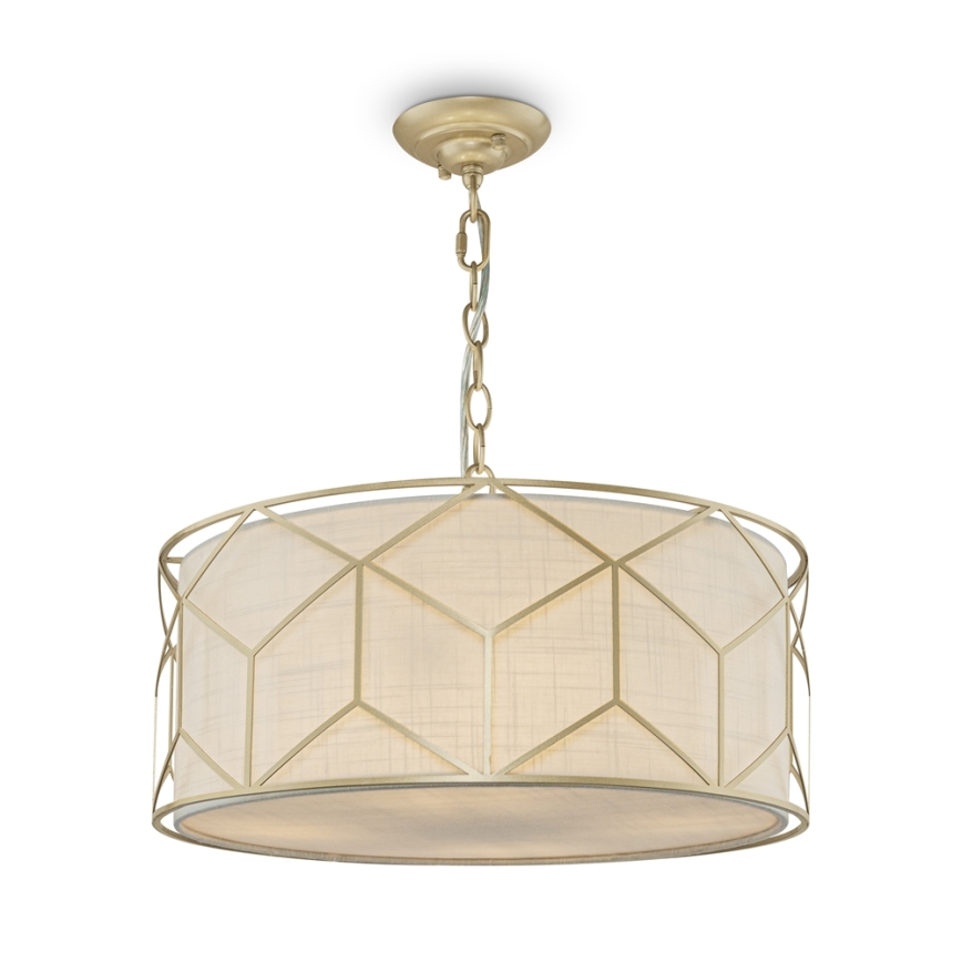 Maytoni H223PL-03G - Candelabro suspenso MESSINA 4xE27/40W/230V
