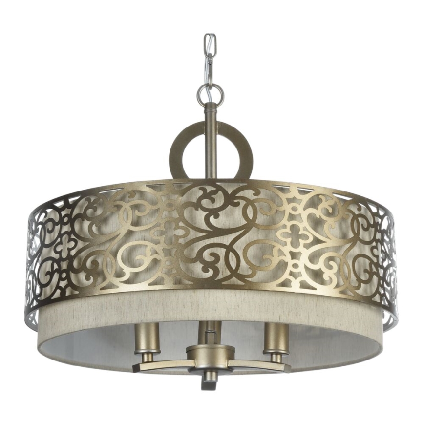 Maytoni H260-03-N - Candelabro suspenso VENERA 3xE14/40W/230V