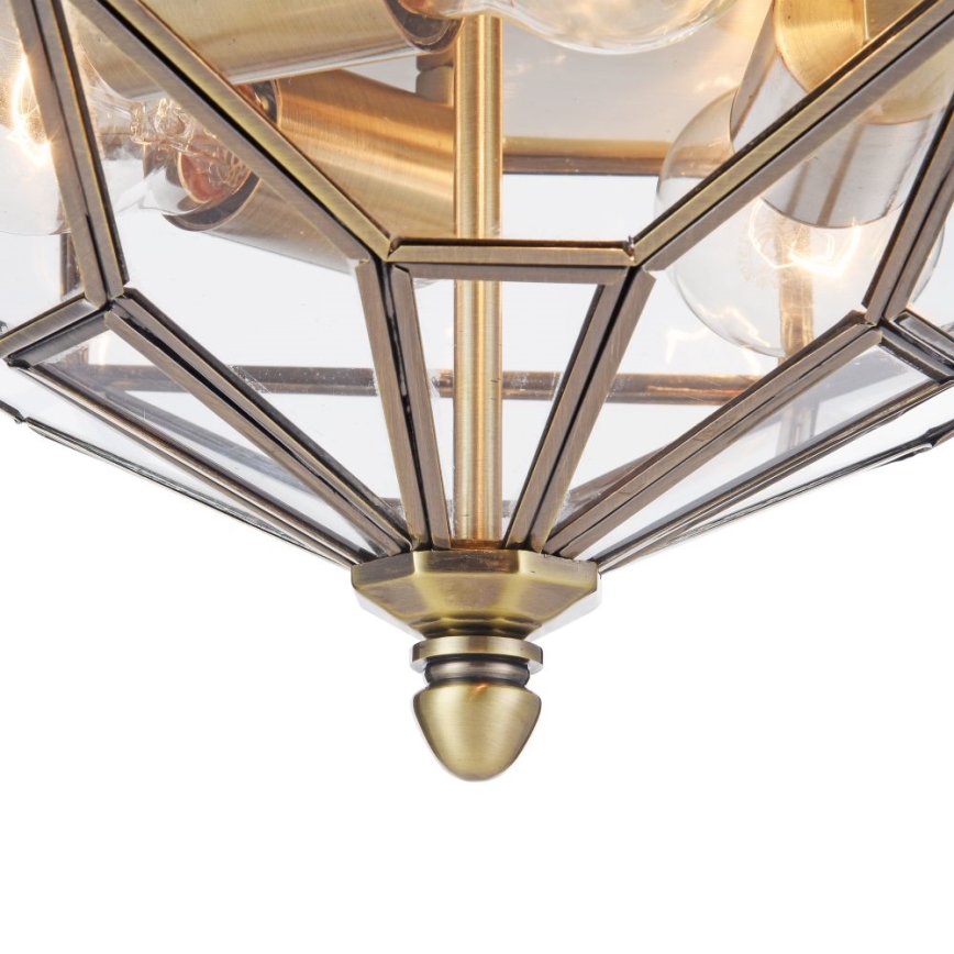 Maytoni H356-CL-03-BZ - Iluminação de teto ZEIL 3xE27/60W/230V