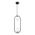 Maytoni MOD013PL-02B - Candelabro suspenso RING 2xG9/25W/230V preto