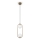 Maytoni MOD013PL-02BS1 - Candelabro suspenso RING 2xG9/25W/230V latão