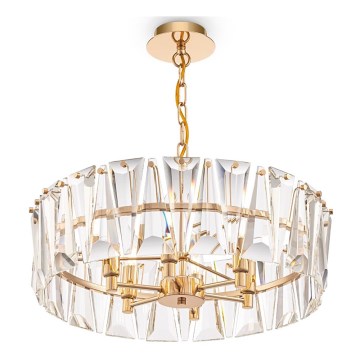 Maytoni MOD043PL-06G - Candelabro suspenso PUNTES 6xE14/60W/230V dourada