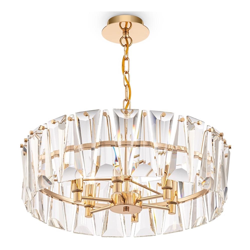 Maytoni MOD043PL-06G - Candelabro suspenso PUNTES 6xE14/60W/230V dourada