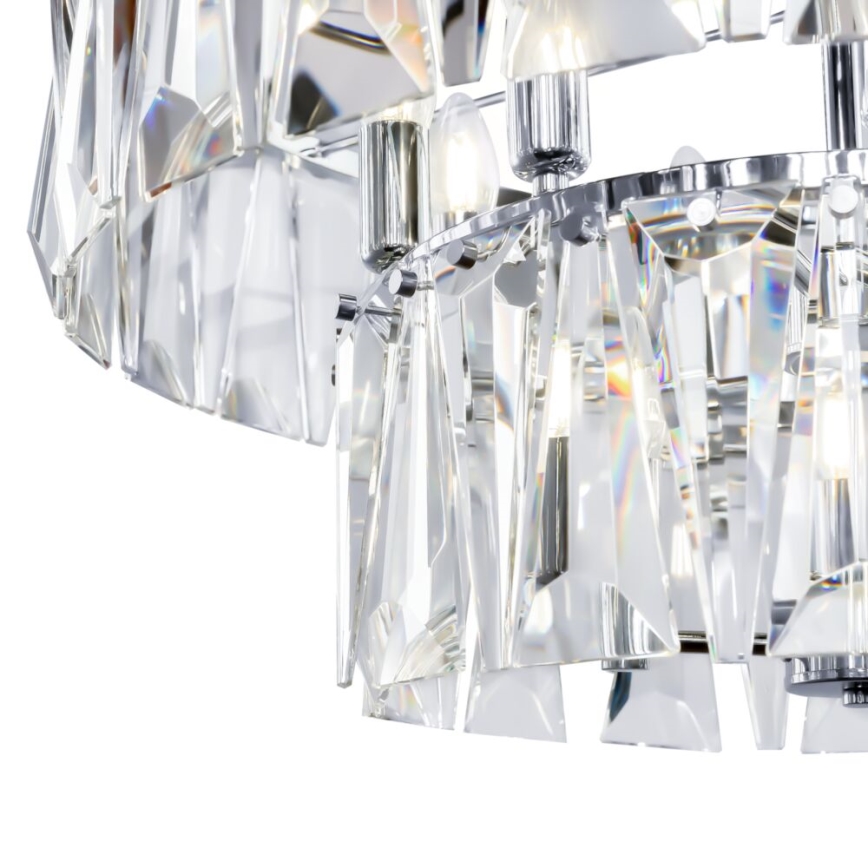 Maytoni MOD043PL-12CH - Candeeiro suspenso PUNTES 12xE14/40W/230V cromado brilhante
