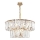 Maytoni MOD043PL-12G - Candelabro suspenso PUNTES 12xE14/40W/230V dourada