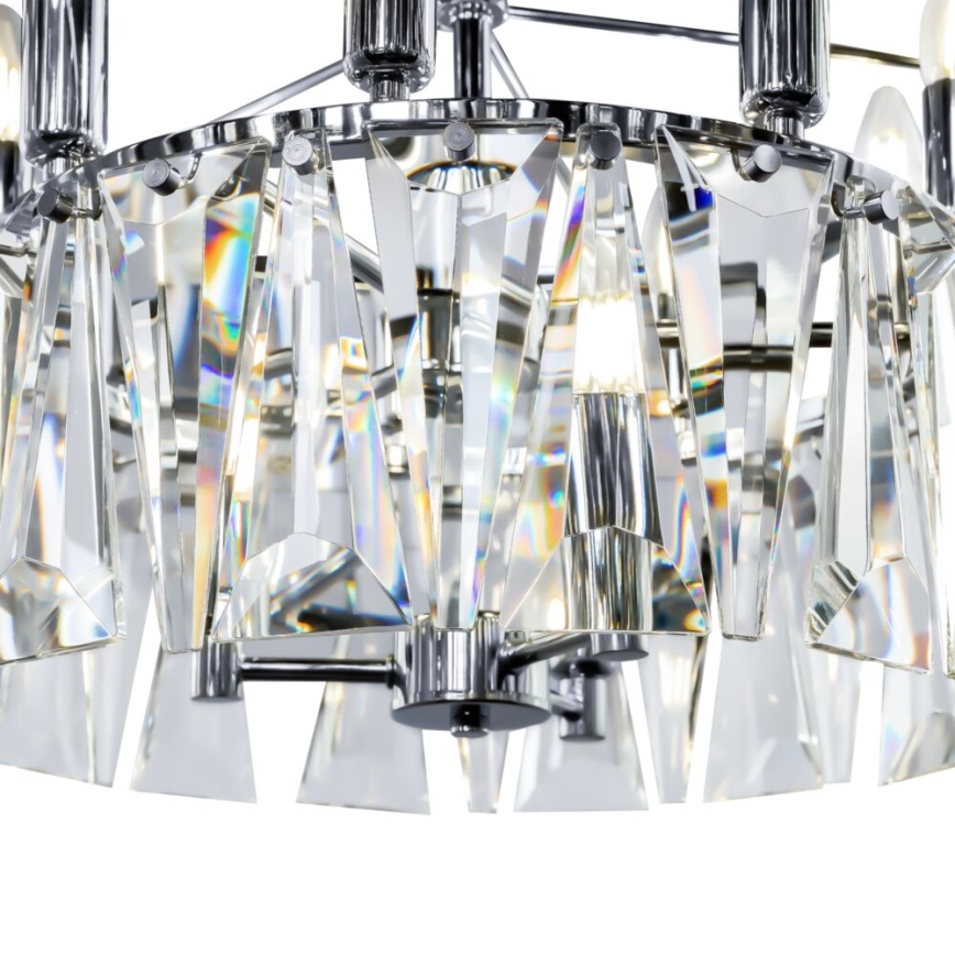 Maytoni MOD043PL-18CH - Candeeiro suspenso PUNTES 18xE14/40W/230V cromado brilhante