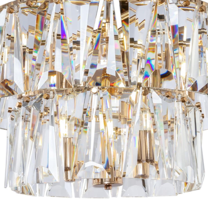 Maytoni MOD043PL-18G - Candelabro suspenso PUNTES 18xE14/40W/230V dourada