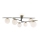 Maytoni MOD048CL-06G - Candelabro integrado NOSTALGIA 6xE14/40W/230V