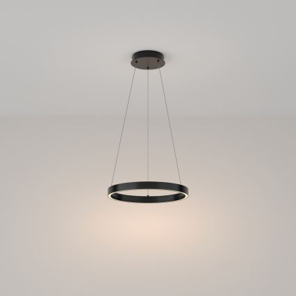 Maytoni MOD058PL-L22B3K - Candeeiro suspenso LED RIM LED/25W/230V 3000K diâmetro 40 cm preto