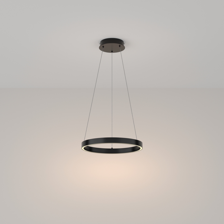 Maytoni MOD058PL-L22B3K - Candeeiro suspenso LED RIM LED/25W/230V 3000K diâmetro 40 cm preto