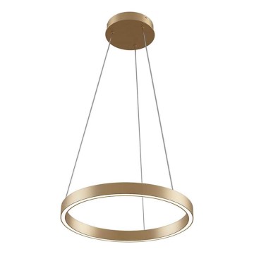 Maytoni MOD058PL-L22BS3K - Candeeiro suspenso LED RIM LED/25W/230V 3000K diâmetro 40 cm dourado