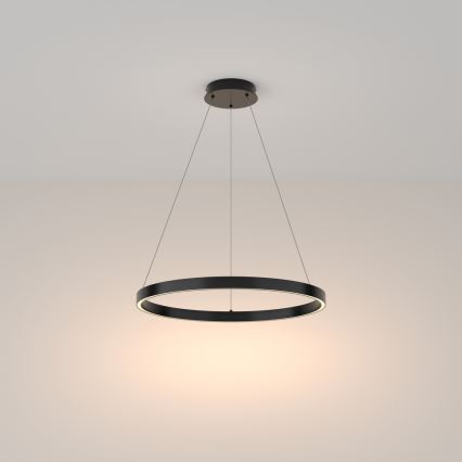 Maytoni MOD058PL-L32B3K - Candeeiro suspenso LED RIM LED/37W/230V 3000K diâmetro 60 cm preto