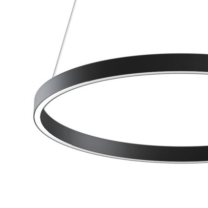 Maytoni MOD058PL-L32B3K - Candeeiro suspenso LED RIM LED/37W/230V 3000K diâmetro 60 cm preto