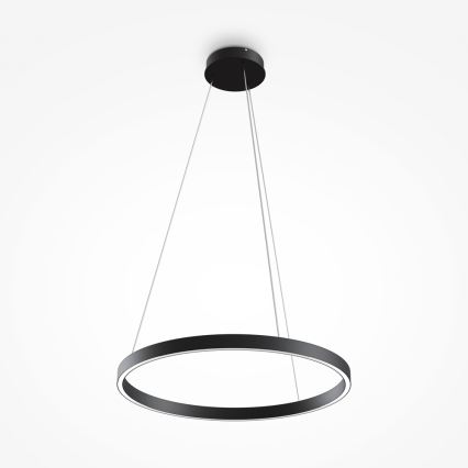 MOD058PL-L32B4K - Candeeiro suspenso LED RIM LED/37W/230V 4000K diâmetro 60 cm preto