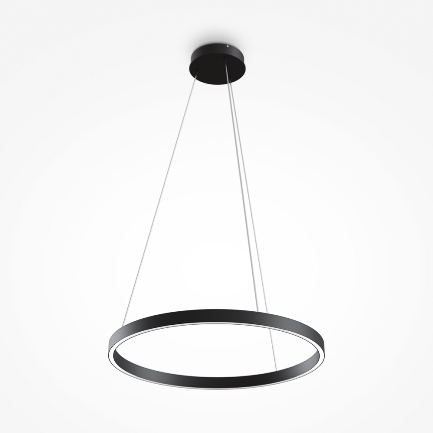 MOD058PL-L32B4K - Candeeiro suspenso LED RIM LED/37W/230V 4000K diâmetro 60 cm preto