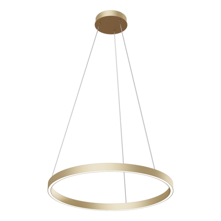 Maytoni MOD058PL-L32BS4K - Candeeiro suspenso LED RIM LED/37W/230V 4000K diâmetro 60 cm dourado