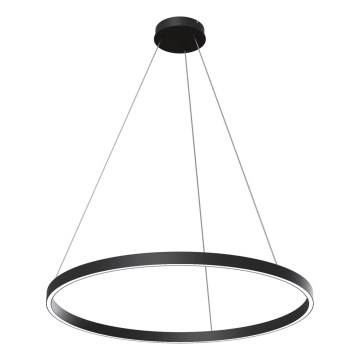 Maytoni MOD058PL-L42B3K - Candeeiro suspenso LED RIM LED/51W/230V 3000K diâmetro 80 cm preto