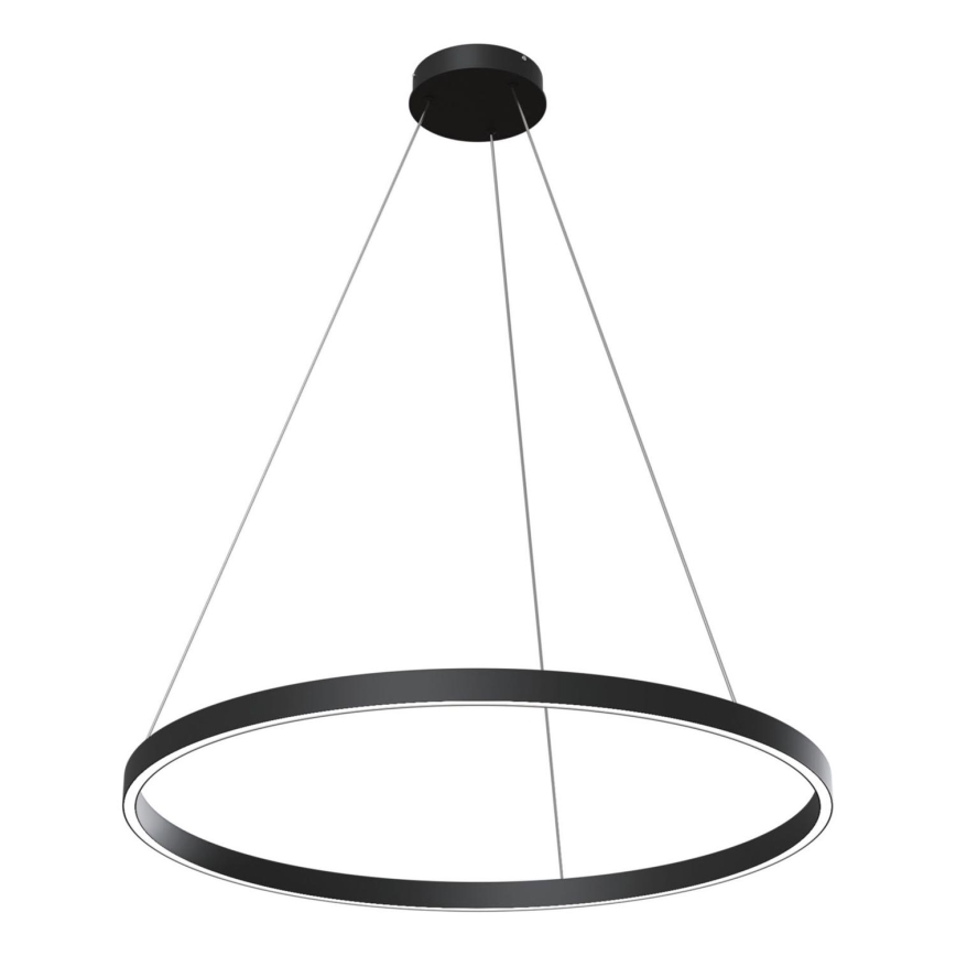 Maytoni MOD058PL-L42B3K - Candeeiro suspenso LED RIM LED/51W/230V 3000K diâmetro 80 cm preto