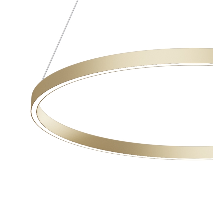 Maytoni MOD058PL-L42BS4K - Candeeiro suspenso LED RIM LED/51W/230V 4000K diâmetro 80 cm dourado