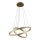 Maytoni MOD058PL-L55BS3K - Candeeiro suspenso LED RIM LED/61W/230V 3000K diâmetro 60 cm dourado