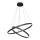 Maytoni MOD058PL-L74B3K - Candeeiro suspenso LED RIM LED/88W/230V 3000K diâmetro 80 cm preto