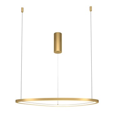 Maytoni MOD072PL-L28BS3K1 - Candeeiro suspenso LED GLINT LED/24W/230V dourado diâmetro 60 cm