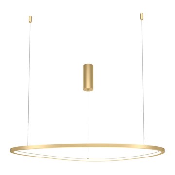 Maytoni MOD072PL-L36BSK1 - Candeeiro suspenso LED GLINT LED/36W/230V dourado diâmetro 80 cm
