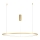 Maytoni MOD072PL-L36BSK1 - Candeeiro suspenso LED GLINT LED/36W/230V dourado diâmetro 80 cm