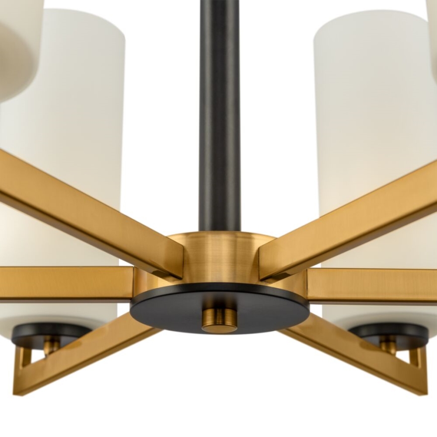Maytoni MOD089PL-06BS - Candelabro suspenso FORTANO 6xE27/40W/230V
