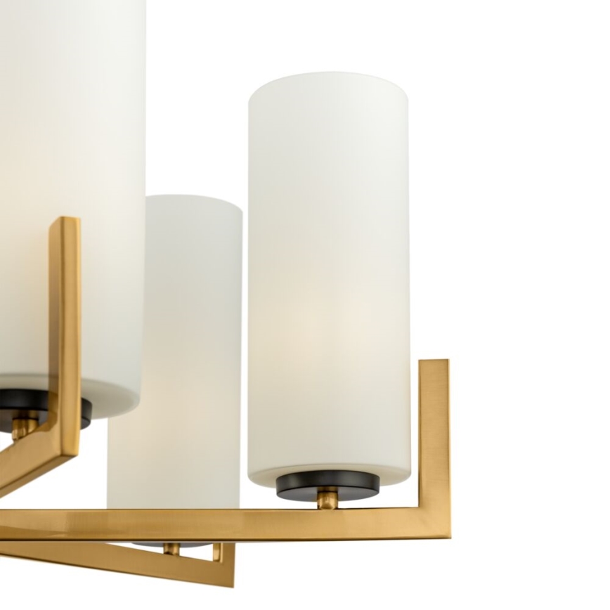 Maytoni MOD089PL-06BS - Candelabro suspenso FORTANO 6xE27/40W/230V