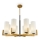Maytoni MOD089PL-08BS - Candelabro suspenso FORTANO 8xE27/40W/230V