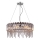 Maytoni MOD097PL-08CH - Candeeiro suspenso HAIL 8xE14/40W/230V diâmetro 60,5 cm cromado brilhante