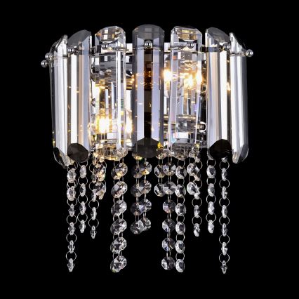 Maytoni MOD097WL-02CH - Iluminação de parede HAIL 2xE14/40W/230V cromado brilhante