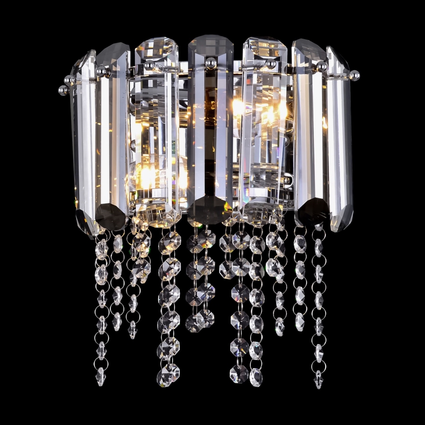 Maytoni MOD097WL-02CH - Iluminação de parede HAIL 2xE14/40W/230V cromado brilhante