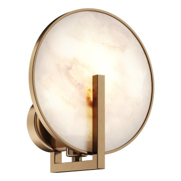 Maytoni MOD099WL-01G2 - Iluminação de parede MARMO 1xE14/40W/230V dourado