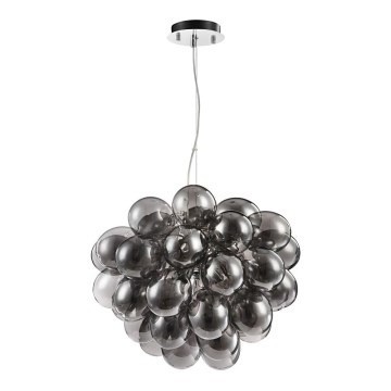 Maytoni MOD112-08-N - Candelabro suspenso BALBO 8xG9/28W/230V cinzento