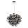 Maytoni MOD112-08-N - Candelabro suspenso BALBO 8xG9/28W/230V cinzento